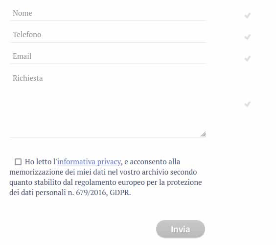 Accettazione cookie Onoranze funebri Grandi srl